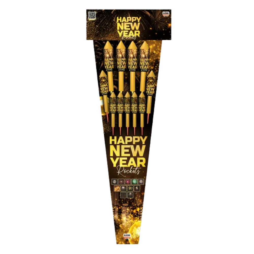 Happy new Year Klasek - 11 Raketen Produkte Shop - LUMINAEMOTION.webp