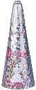 BUGANO VULKAN "Unicorn" - Goldblüten + blaue & pinke Sterne