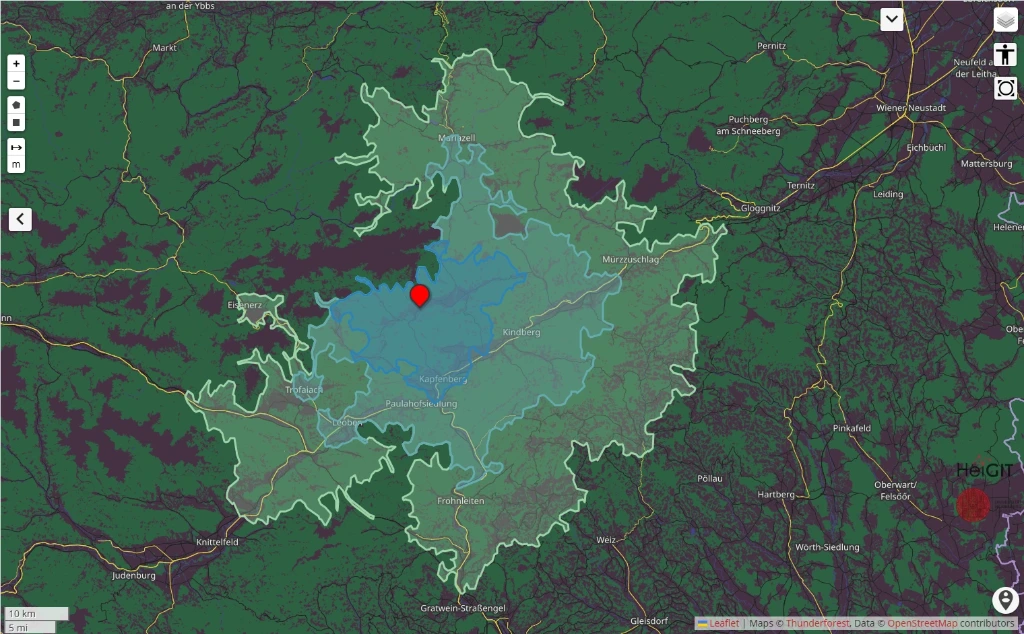 Lieferung Zone 3