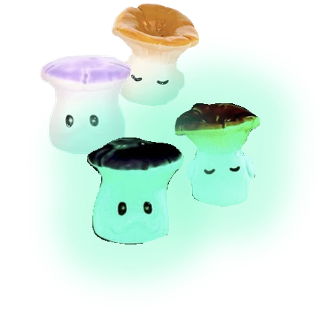 Glüh-Pilze